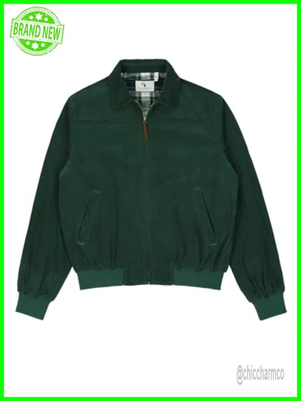 Women's Cotton Corduroy Jacket Full Zip Flannel Lined Casual